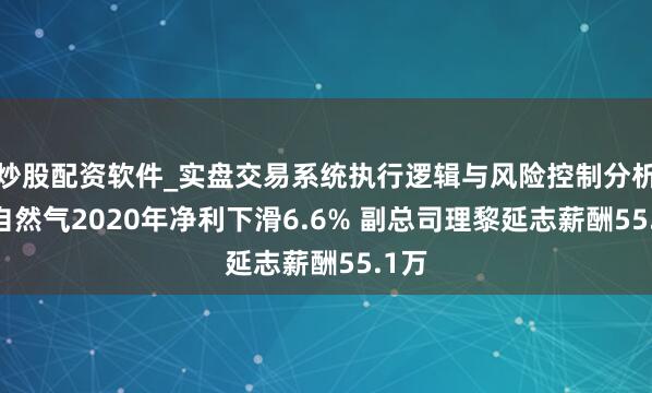 炒股配资软件_实盘交易系统执行逻辑与风险控制分析 皖自然气2020年净利下滑6.6% 副总司理黎延志薪酬55.1万