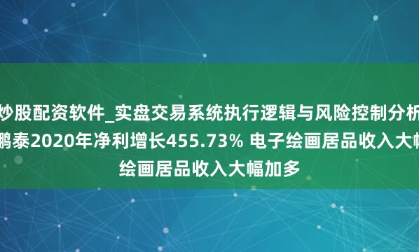炒股配资软件_实盘交易系统执行逻辑与风险控制分析 汉王鹏泰2020年净利增长455.73% 电子绘画居品收入大幅加多